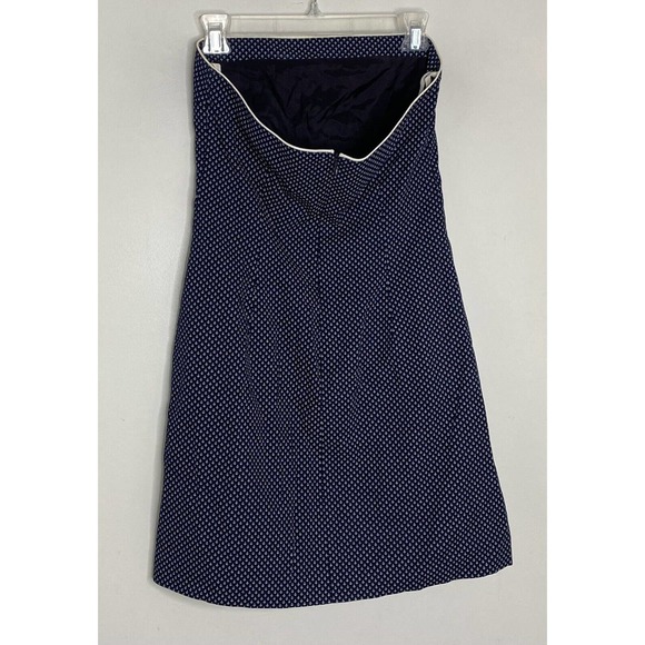 GERONIMO BY STEPHEN DIGERONIMO Anchor Sailor A Line Strapless NAVY BLUE Dress 8 - Picture 3 of 5